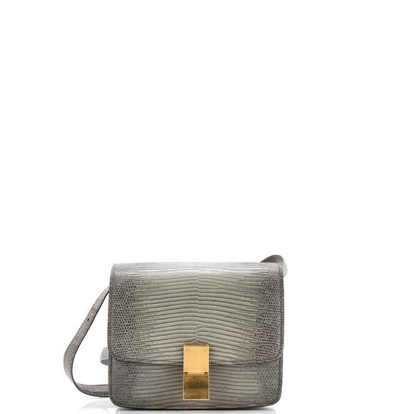 Celine Handbags - Celine Classic Box Bag Lizard Teen #218588C22B